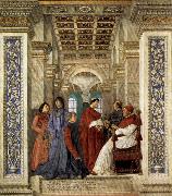 Melozzo da Forli, Sixtus IV Founding the Vatican Library